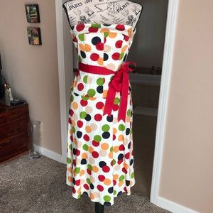 NOTICE Strapless dress